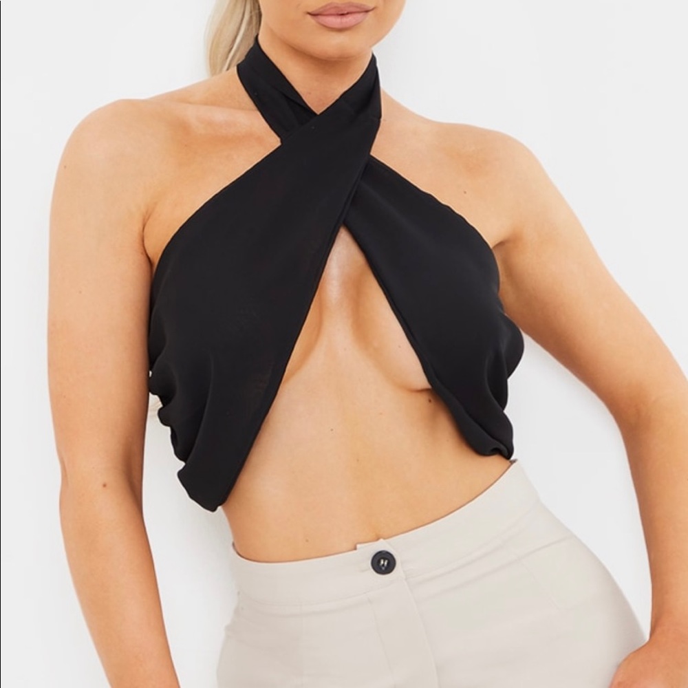 Black summer top